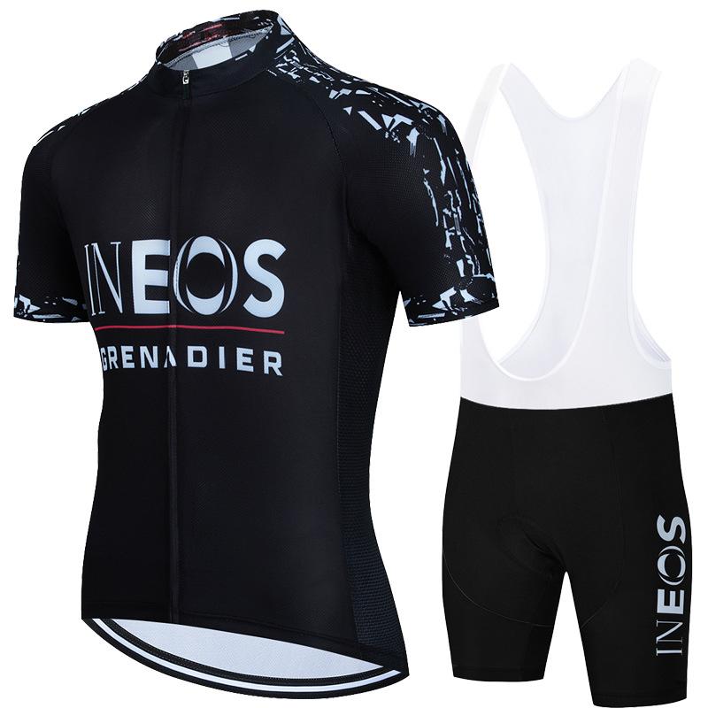 Sommer Atmungsaktiver Radanzug Träger Kurzarm Anzug Radanzug