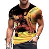 2026 Summer New One Piece T-Shirt Japan Monkey D. Luffy Premium Jersey Kid_Adults Oversized Breathable