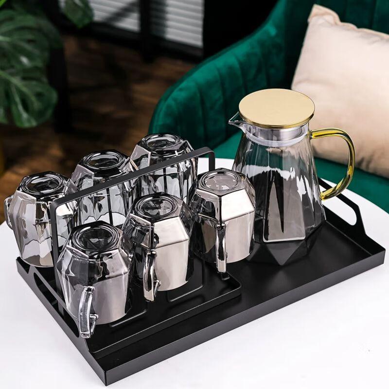Jiakangming Heat-Resistant Glass Tea & Water Serving Set
