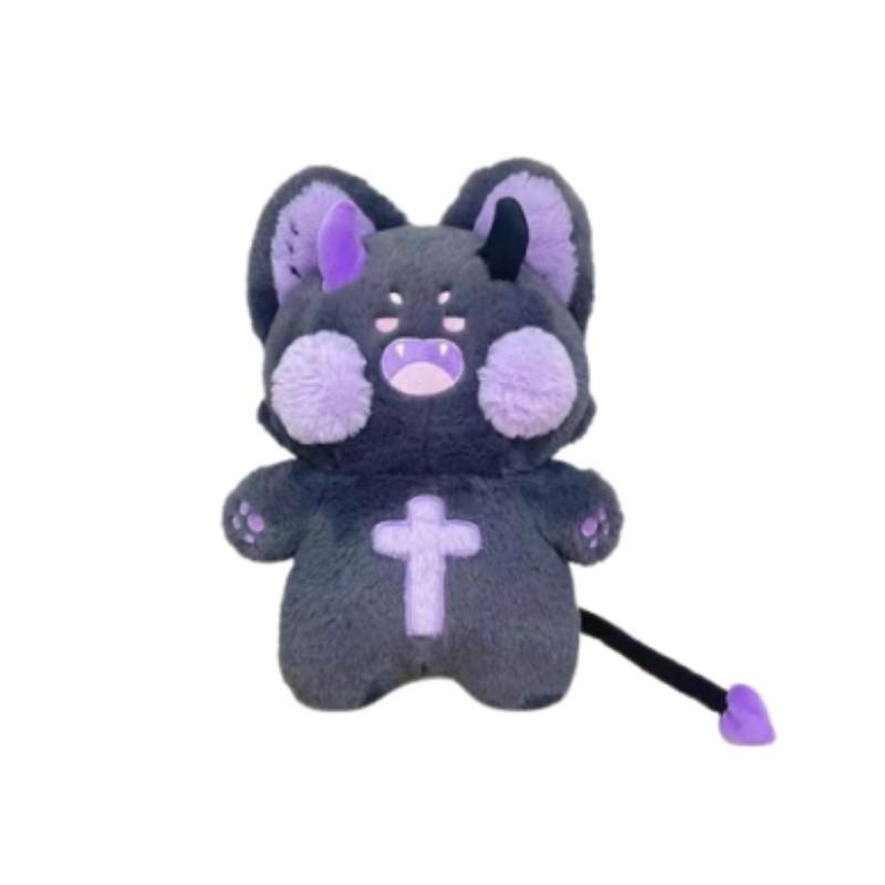 

Куклы-демоны Дуду Кэт Милые Дьявольские Дудл Плюшевые Игрушки Детские Подарки на День Рождения Декор для Дома серый
