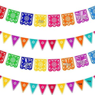 Vierzijdige Mexicaanse Pinata Feest Slingerslinger