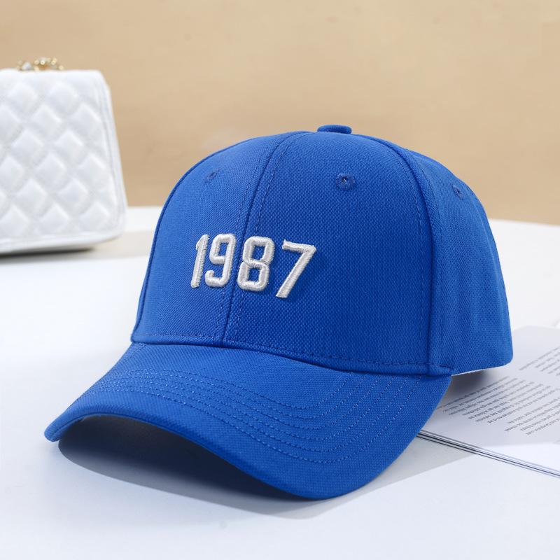 Fashion Hat Women's Summer Deep Top Hardtop Baseball Cap Korean Edition Tide Letter Embroidery Shade Cap