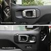 Car Accessories ABS Interior Handle Bowls Cup Cover Trim for Jeep Wrangler JL PM