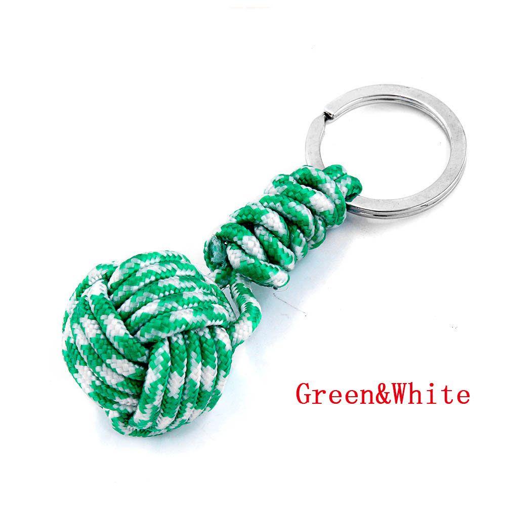 Parachute Rope Lanyard Outdoor Survival Jewelry Key Chain Key Ring Keyfob Fashion Accessories