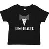 Inktastic Ring Bearer Mock Tux Tuxedo Baby T-Shirt Ringbearer Wedding Party Bow