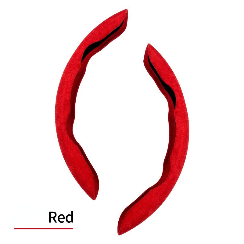 Universal Non-Slip Carbon Fiber Car Steering Cover Steering Wheel Booster Cover for Car Anti-skid Accessories