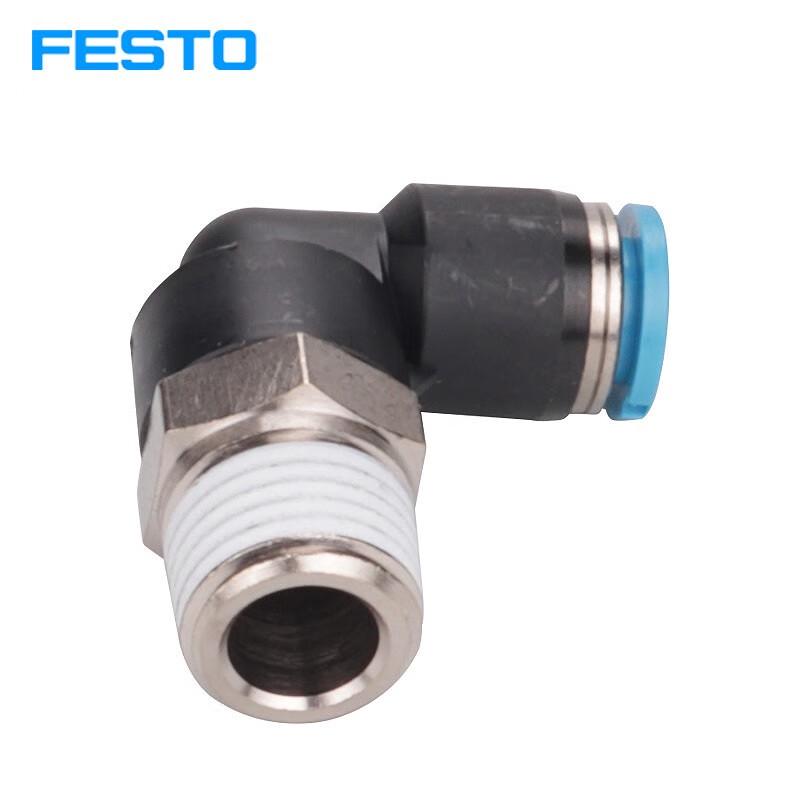 Festo L-Type Quick-Connect Threaded Fitting