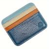 Small Business Card Holder Ultra-thin Credit Card Holder, Wallet, with 6 Card Slots