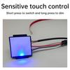 DC 5-12V Intelligenter Touch-Schalter Hauslichtschalter LED Duale Farbtemperaturregelung Einbaupanel Badezimmerspiegel Sensorschalter