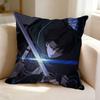 Anime AAttack On Titan LLevi Ackerman  Square DoubleSided Printed Pillow Case Bedroom Bedside Pillow Sofa Cushion Cover