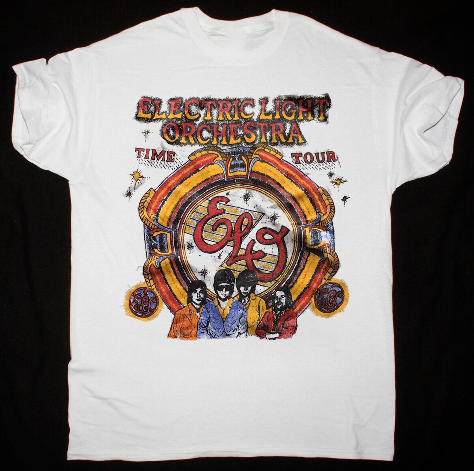 ELO Electric Light Orchestra Cotton White All Size Men Women Shirt AG780 S разноцветный