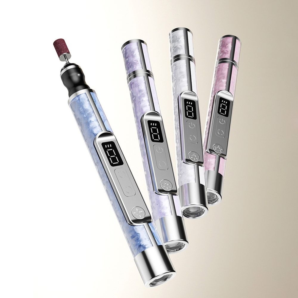 Portable Nail Drill Rechargeable Electric Nail File Gifts Manicure and Pedicure Machine