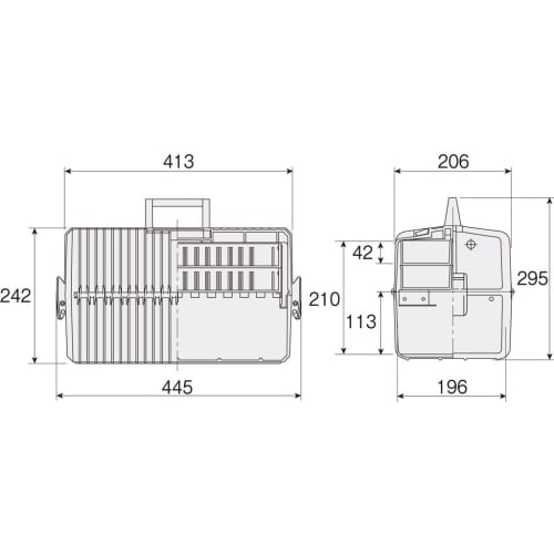 HOZAN Toolbox B-56-B
