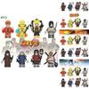 Naruto Ninja Building Blocks Toy Abs Plastic Small Granule Type 1-38 Pieces