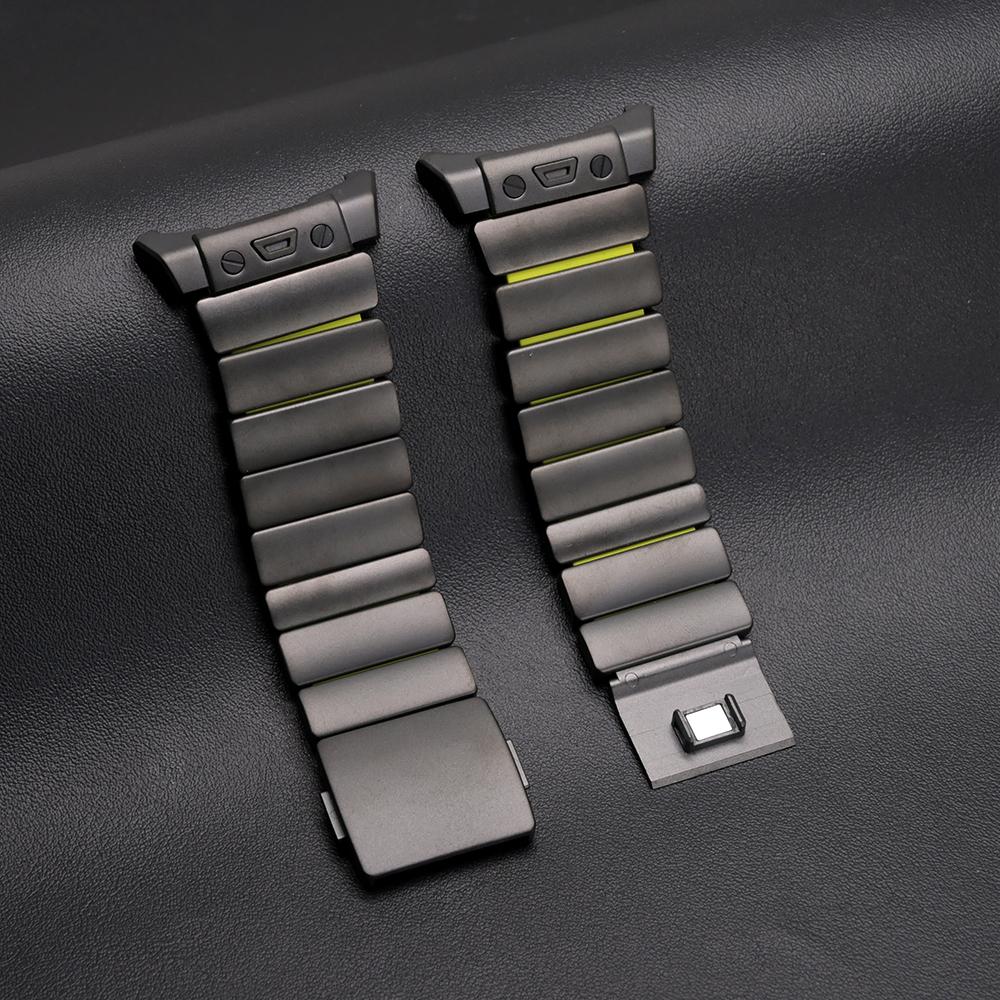 No Gaps Titanium Strap for Samsung Galaxy Watch Ultra 2025 47mm Men Bracelet Luxury Rubber Band for Galaxy Watch Ultra 2024 47MM