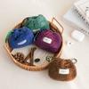 Fleece Keyring Pouch 4 Colors