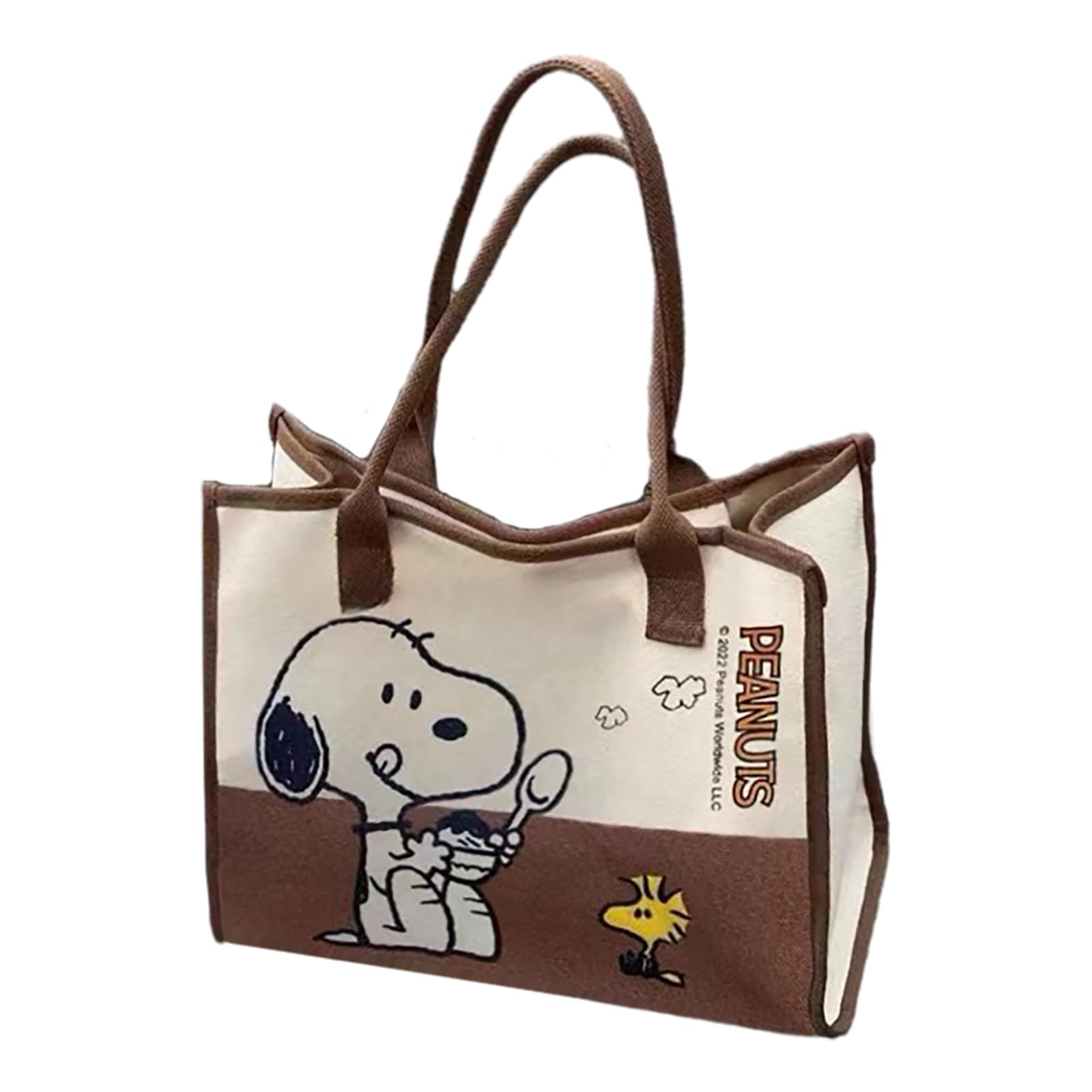 

Snoopy Tote Canvas Tote Large Capacity Snoopy Shoulder Bag with Interior Eco Meeting Bag for Snoopy Tote Canvas Tote Bag [hgTUP] Bag, Bag, Pocket,