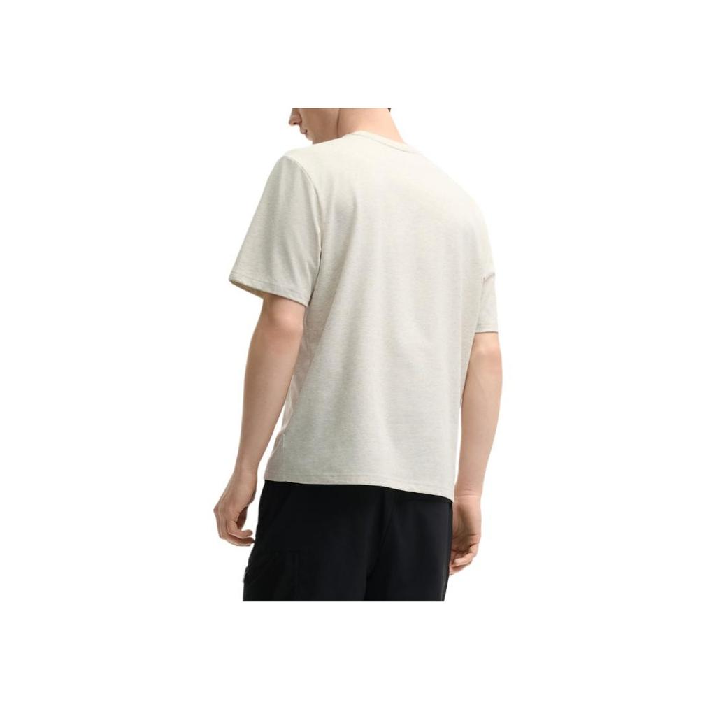 New FILA MILANO Collection T Shirt Men's Light Khaki Heather Gray LK F11M525101F-LK