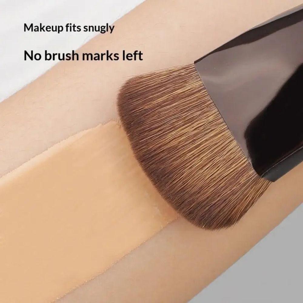 2Pcs Soft Bristle Foundation Makeup Brushes Wide Tongue-shaped Face Makeup Tool  Makeup Application