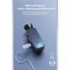 Lavalier Business Bluetooth 5.2 Headphone Call/Music 20H Noice Cancelling Wireless Earphone Vibrate Remind Headset Sport Earbuds
