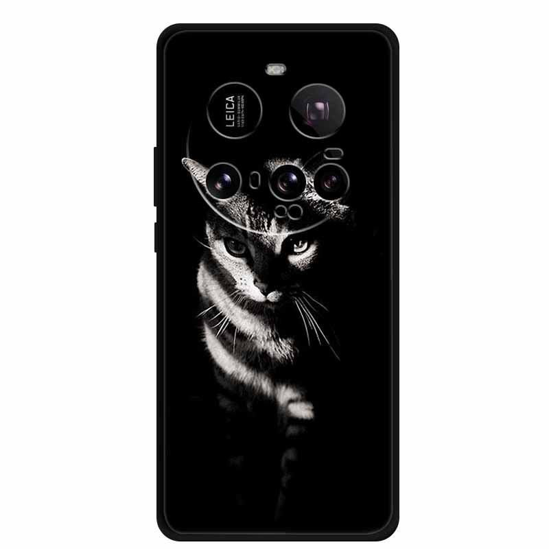 For Xiaomi 15 Ultra 5G Cases Bumper Black Silicone TPU Fashion Back Cover Cases For Xiaomi 15 Ultra 5G Protective Coque 15 Ultra
