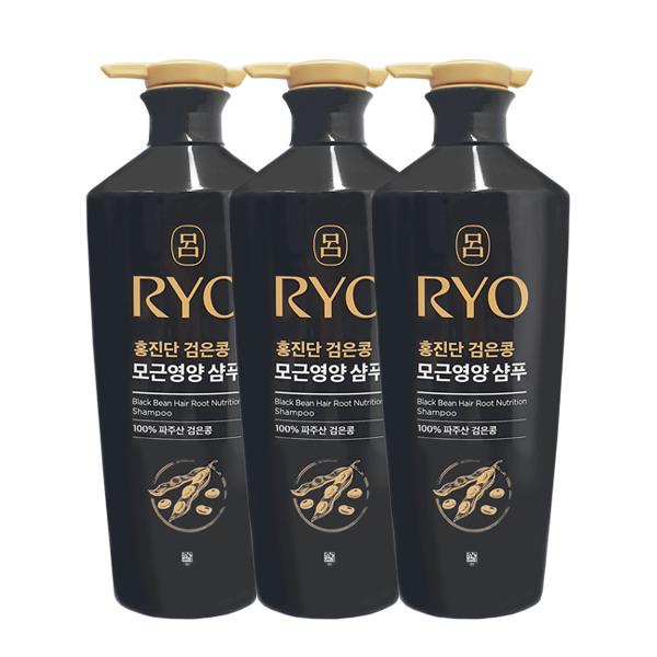 RYO Hongjindan Black Bean Root Nourishing Shampoo 820ml x3