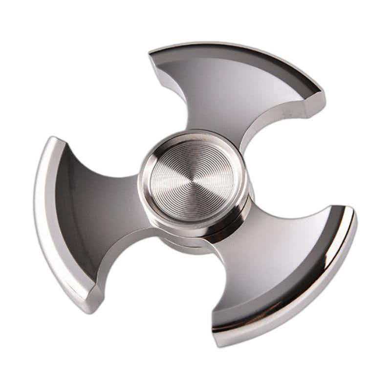 Stainless Steel Fidget Spinner ADHD Anxiety Stress Reliever Toys EDC Cool Gadgets Adults & Kids High Quality Exquisite Gifts