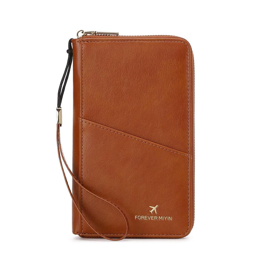 2024 RFID Anti-Theft Multi-Functional Passport and Travel Document Bag