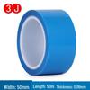 3J Traceless PET Blue Fixing Tape