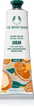 

The Body Shop Argan Hand Balm moisturizing hand and nail cream TU прозрачный