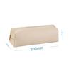 Large Capacity Pen Bag PU Leather Makeup Pencil Case Stationery Holder Storage Box Zipper Pencil Pouch Student School Supplies