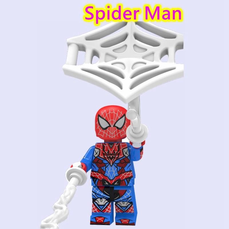 Minifigures Avengers Doctor Octopus Sandman Spider Man Building Blocks Toy