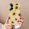 Cases For Vivo Y22 Y22S Flower Liquid Silicone Camera Lens Protection Phone Back Cover For VivoY22 Vivo Y 22 Y22 S Coque Bumper