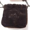 Used HERMES scarf ring "Mini-Malles" rose gold