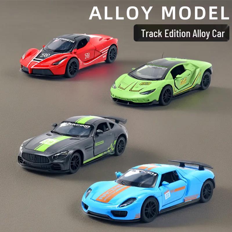 Bagged Alloy Model Sporting Car Ornament - Boys' Toy Gift