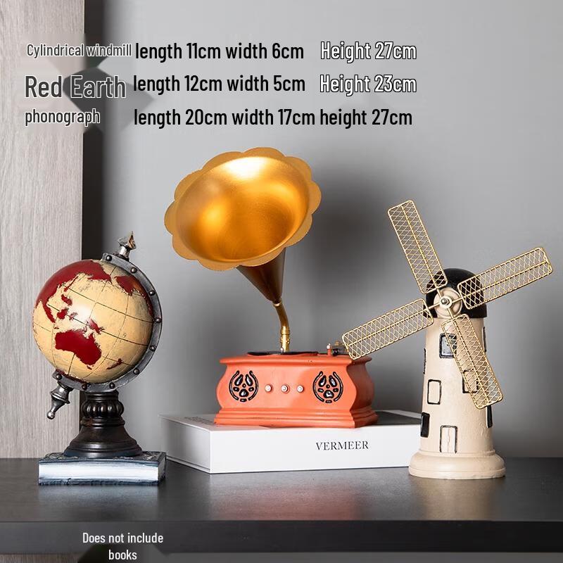 Набор винтажных книжных полок