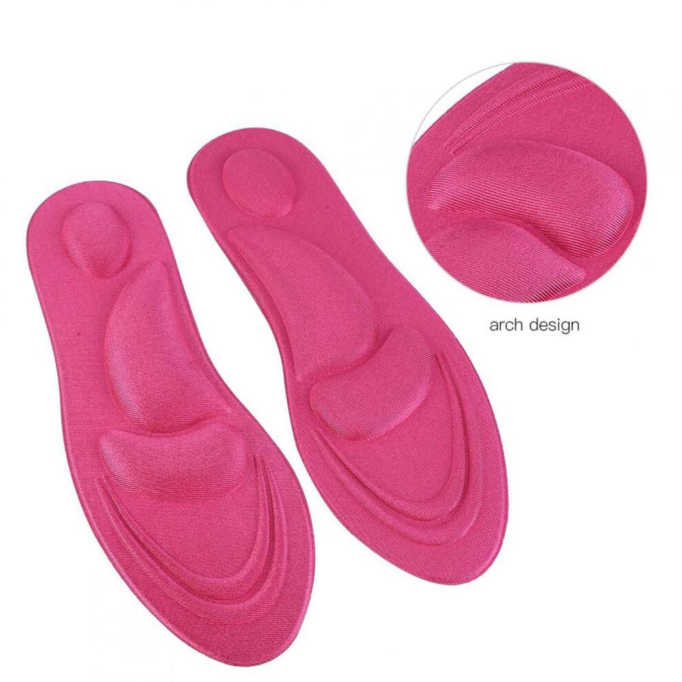 1Pair Memory Foam Insole Pads, Orthotic Insoles Flat Feet Arch Support Comfort Memory Insole Shoe Pad for Men & Women