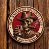 Kolekcjonerska moneta Old Bastards Bourbon Club Dwustronna Vintage Czaszka Pamiątkowa Moneta Klubu Whisky Pamiątka dla Kolekcjonerów Żeton Upominkowy