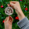 Creative Acrylic Painted Nativity Pendant Decoration Hangable Christmas Tree Ornaments Home Decor