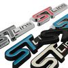 ST LINE Logo Přední Mřížka Znak Odznak Zadní Samolepka Kufru Auta Nálepky Focus Kuga Fiesta Mondeo ESCAPE Ecoboost Pro FORD