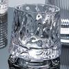 Whiskey Glasses Rotating Cups 2pcs Tumbler Men Drinking Cocktail Wine Rum Glass