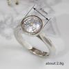 Simple Atmospheric Ring, Geometric Round All-Inclusive Fashion Ring