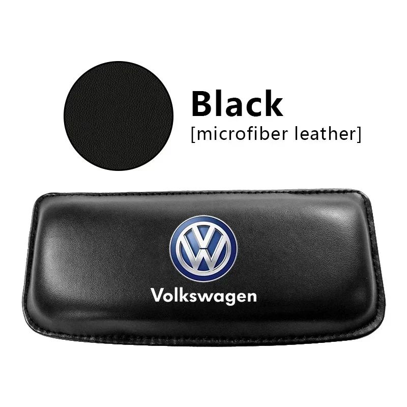 

B6 2025 Hot For Volkswagen PU Leather Car Leg Knee Cushions Elbow Pad Car Door Center Control Armrest Soft Pad For Volkswagen VW