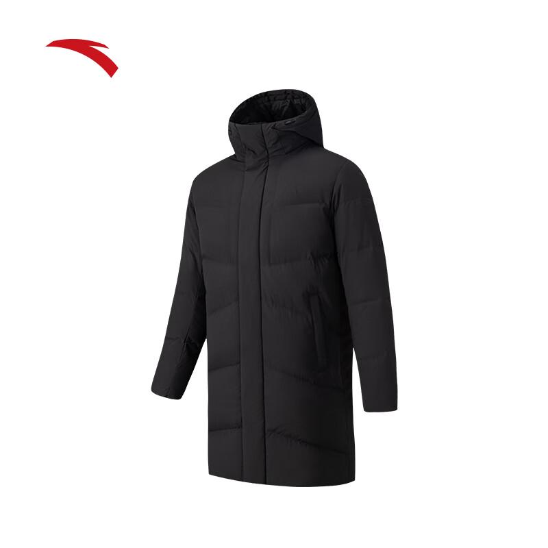 Anta Six-Degree Core Hooded Mid-Length Down Jacket L