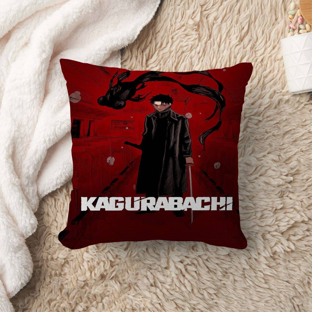 Cool Anime KKagurabachi Cm Cushion Cover Pillow Cover Decor Pillowcase Home Pillowcase for Couch Pillow