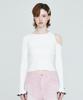 INSTANTFUNK One-Point Cutout Knit - Ivory