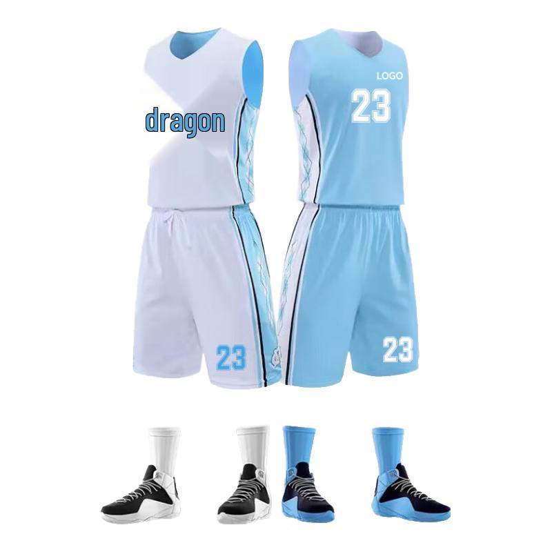 Junyouhui Customizable Unisex Basketball Jersey & Shorts Set