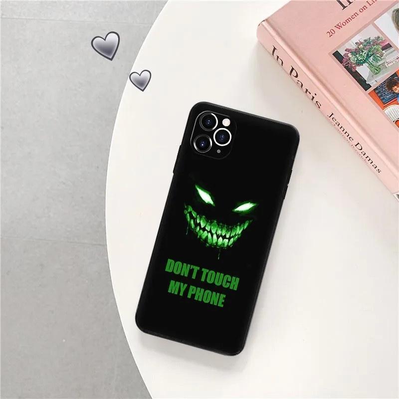 For Apple for IPhone13 Pro Mobile Phone Case Cartoon Personality Smiling Face 16promax Straight Edge 15/14/12
