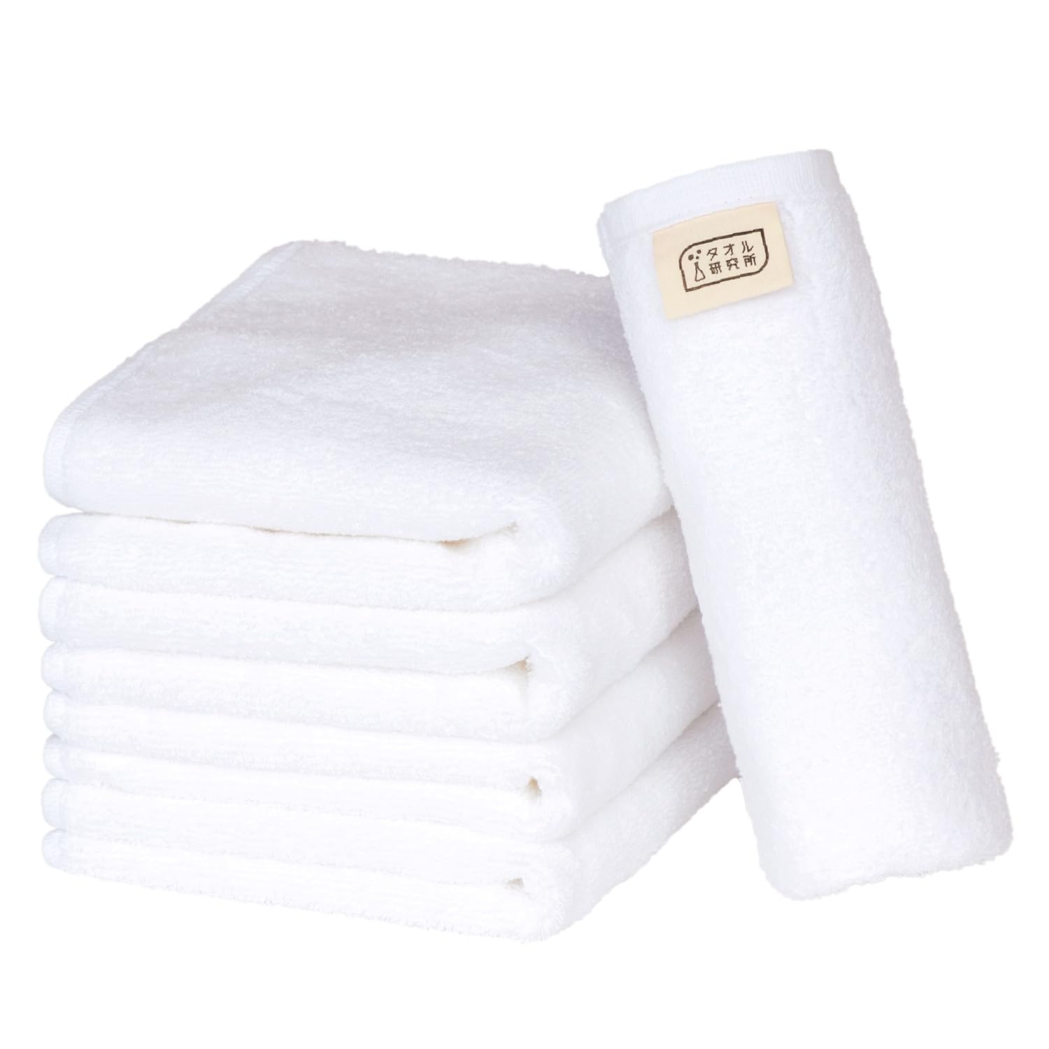 

Towel Laboratory Dry Milano White Face Collaboratively Designed with and JapanTechnology [Speed 3D] #009 Towels, 5-Piece Set, Quick-Drying,