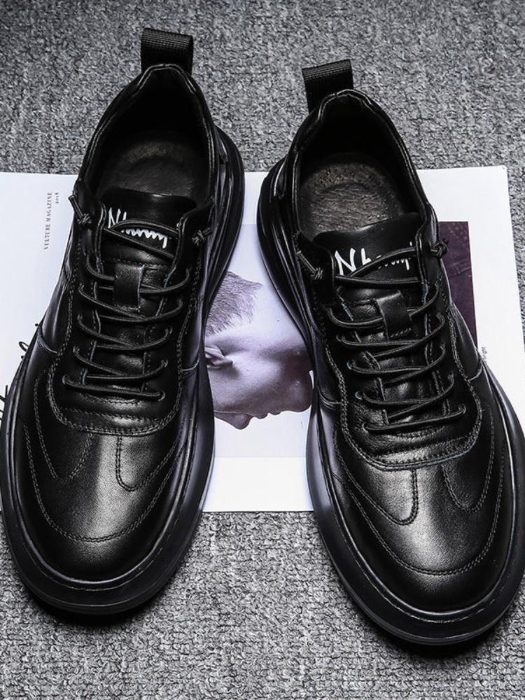 

Кожаные туфли мужские кожаные весна 2024 новые мужские деловые повседневные мягкие нескользящие дышащие универсальные туфли 39